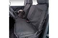 Covercraft 19-24 Chevrolet Silverado Polycotton SeatSaver Custom Front Row Seat Covers - Charcoal