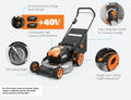 40V POWER SHARE 5.0AH 20IN CORDLESS LAWN MOWER