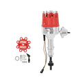Ford 289/302 Street Pro-Billet W/Steel Gear Small Diameter Distributor For 289/302 Engines, Includes Steel Gear And Vacuum Advance. Must Be Used With An MSD 6, 7 Or 8-Series Ignition MSD Ignition