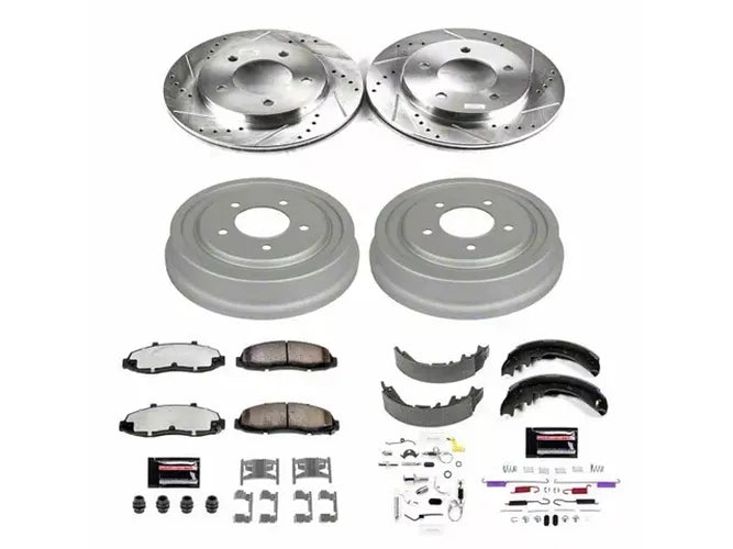 Power Stop 97-00 Ford F-150 Front & Rear Z36 Truck & Tow Brake Kit