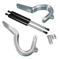 Billet Trunk Hinges Polished