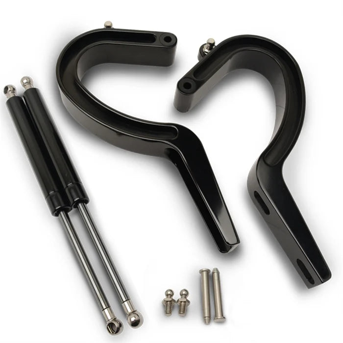 Billet Trunk Hinges Polished