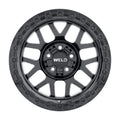Weld auto part close-up