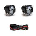 Baja Designs S1 Spot LED Light w/ Mounting Bracket Pair