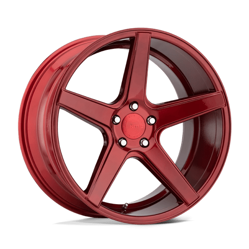 KMC Wheels red auto part
