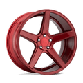KMC Wheels red auto part