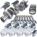 Eagle Chevy 350 1Pc 3.750in Crank 5.700in I-Beam Rod 4.060in Pistons 168 Tooth FP Balanced Assembly