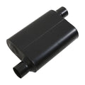 40 Series Chambered Muffler 40 Series 2.50 Offset In 2.50 Offset Out Aggressive Sound Flowmaster