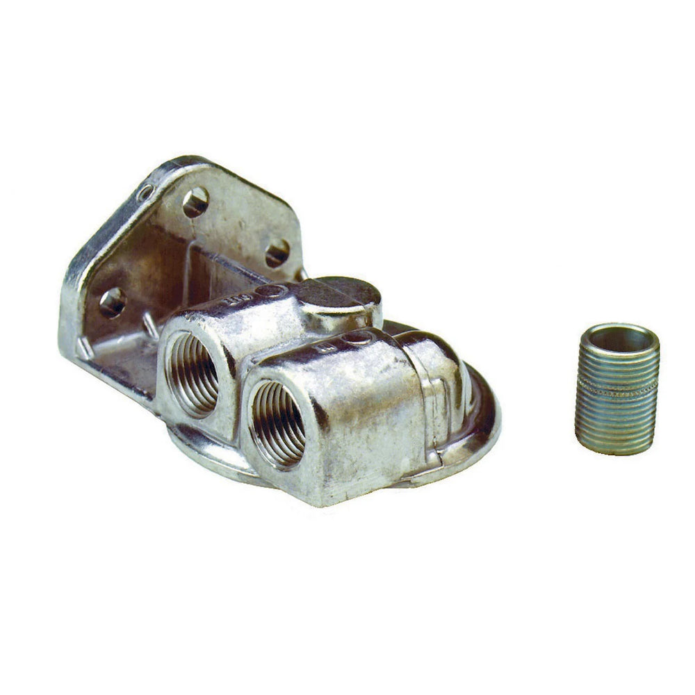 Oil Filter Mount Thread 3/4in-16 Ports 1/2in NPT