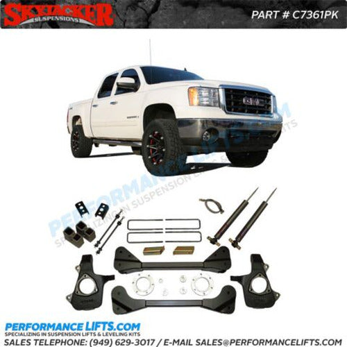 Skyjacker 3.5-4" 07-13 GM15004X4,NITR
