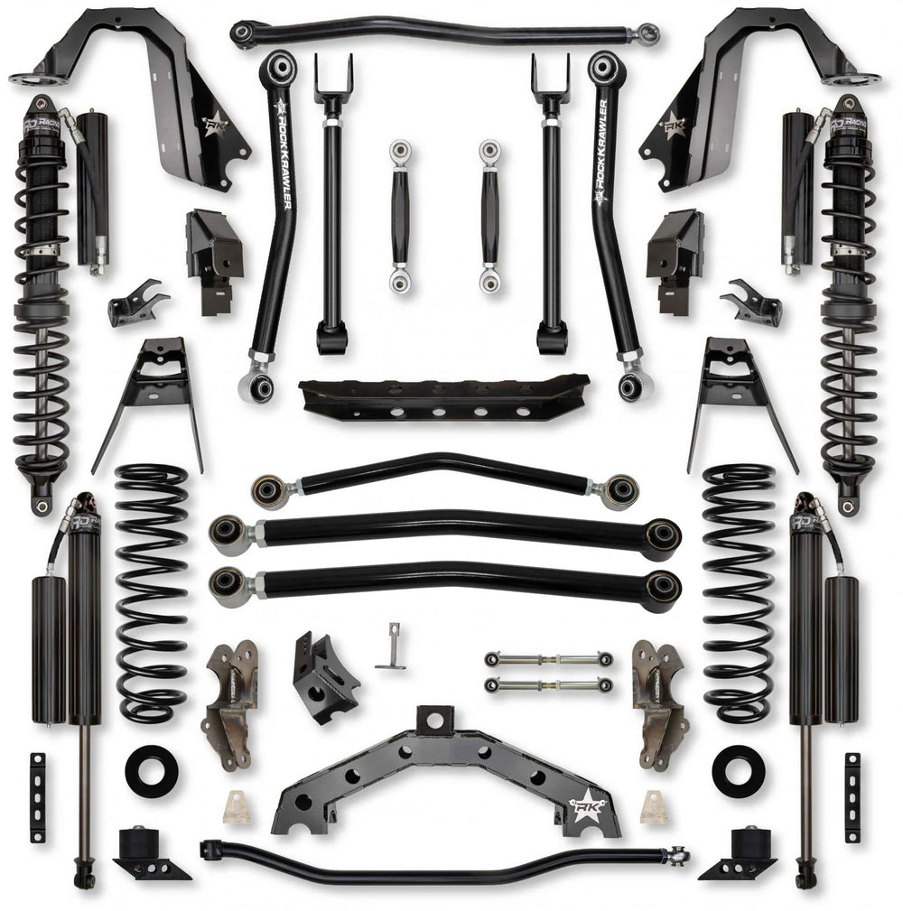 18C WRANGLER JL 2DR 3.5IN TREX HYBRID COIL OVER SYS FRONT & REAR