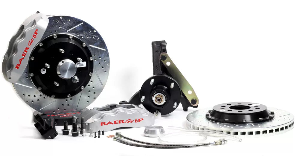 13" Pro+ Brake Sys Frt Slvr 88-92 F-body