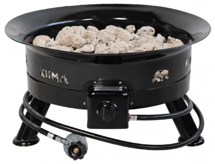 BEAR BLAZE FIRE BOWL 24 BLACK