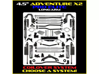 0718 WRANGLER JK 4DR 4.5IN COIL OVER LONG SYS W/ FAST CD ADJUSTERS FRONT & REAR