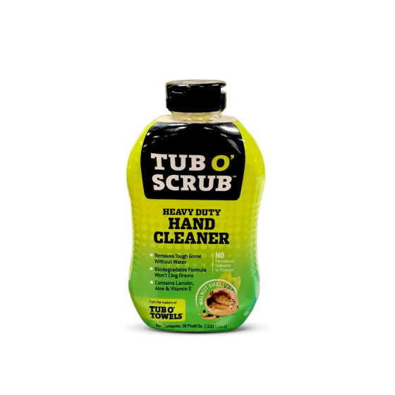 TUB O' SCRUB HAND CLEANER FLOOR DISPLAY 18 OZ (32 COUNT)