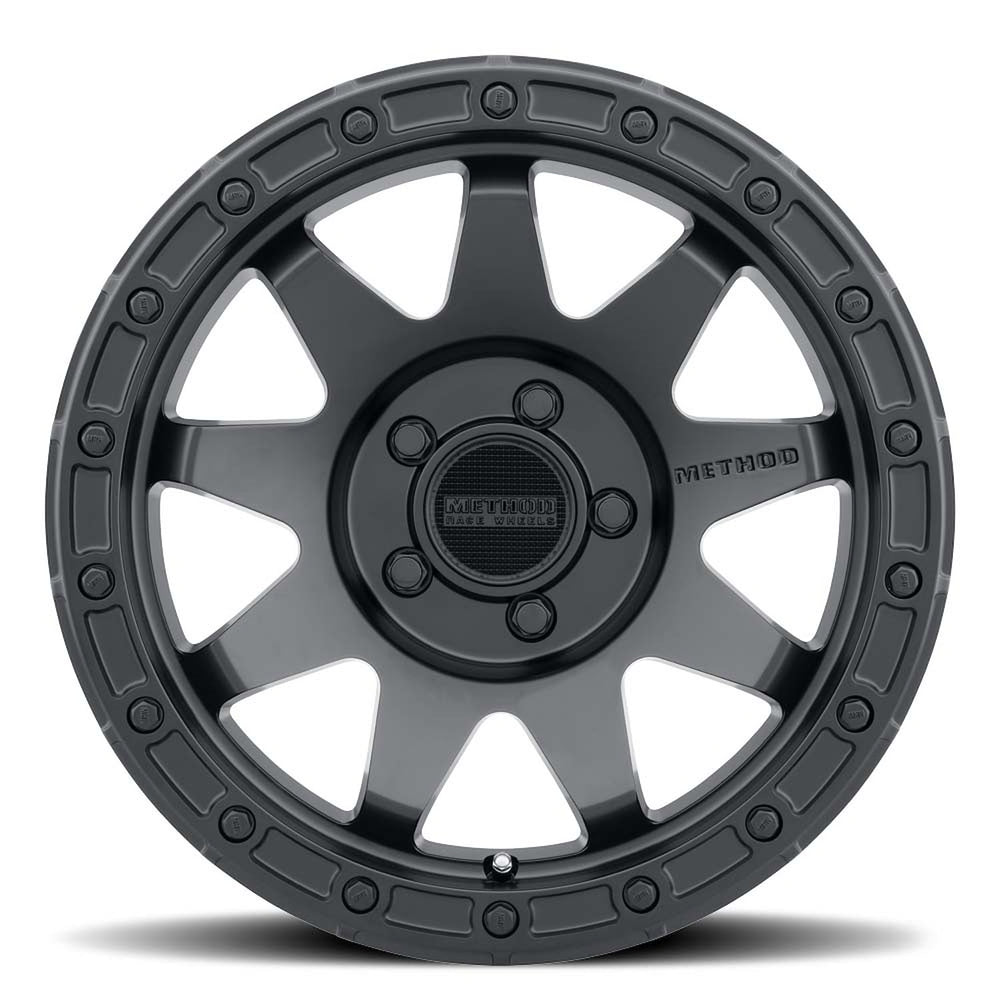 Method MR317 17x9 -12mm Offset 5x5.5 108.00mm CB Matte Black Wheel
