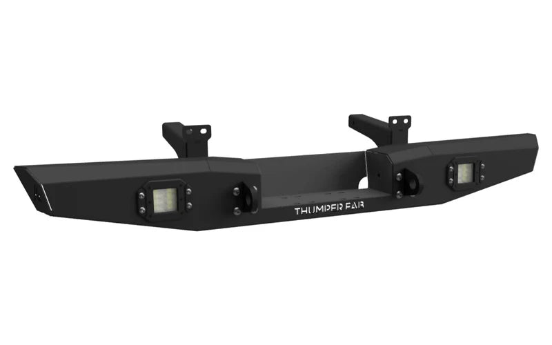 RANGER SP 570 REAR WINCH BUMPER W/ LIGHTS RAW