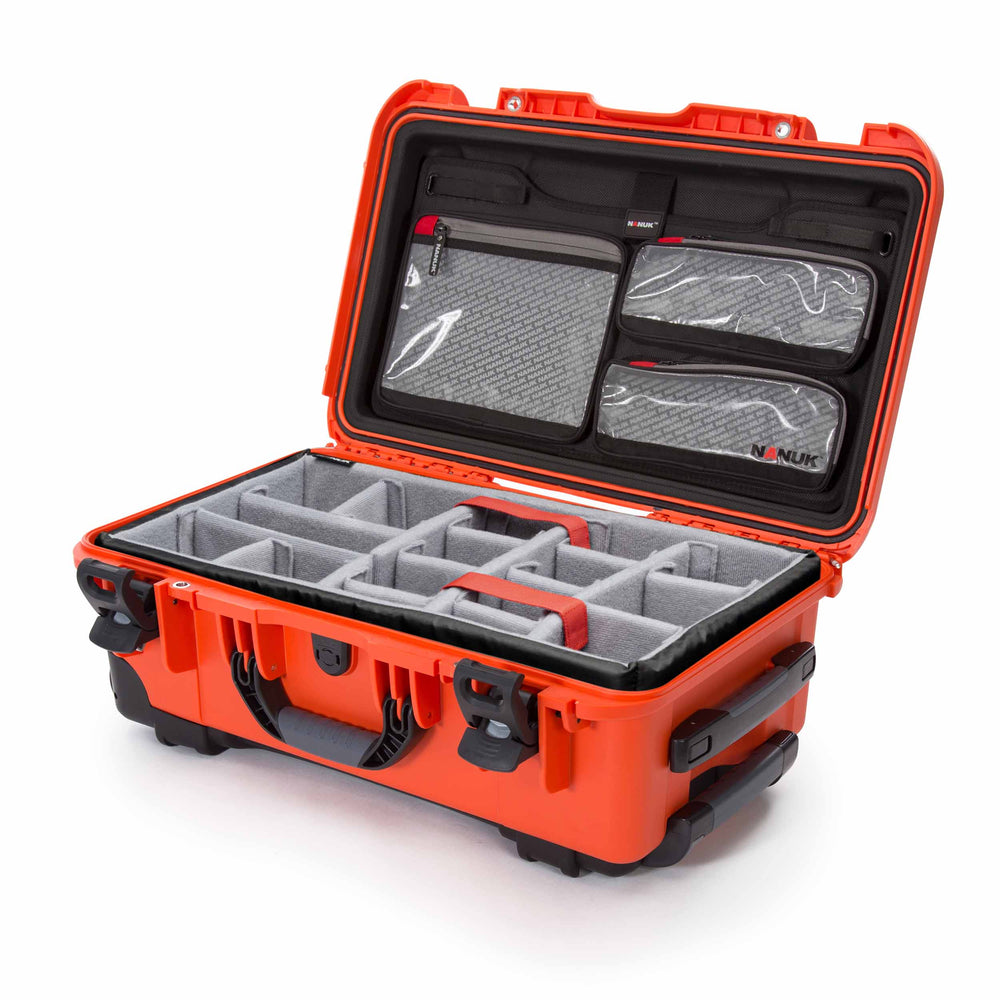 NANUK 935 CASE W/FOAM INSERT FOR ARRI HI5ORANGE INTERIOR: 20.5 X 11.3 X 7.5IN