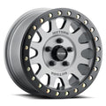 Method MR401 UTV Beadlock 15x7 / 5+2/38mm Offset / 5x4.5 / 72 CB Titanium - Matte Black Ring Wheel