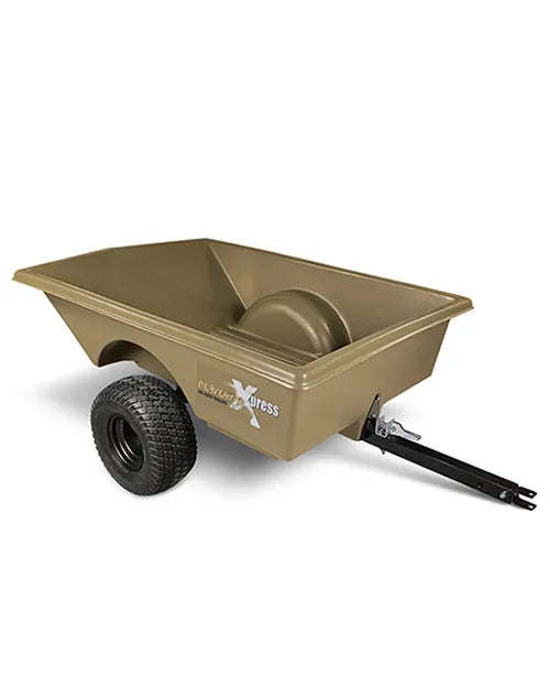 XPRESS 15 ATV TRAILER MARSH BROWN PIN HITCH 1500 LB CAPACITY