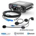 Rugged Radios 2 Person - 364 Super Sport - Communication Intercom System with Helmet Kits