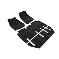 3D Maxpider 17-21 Tesla Model X Folding 7-Seat Elegant Black R1 R2 R3