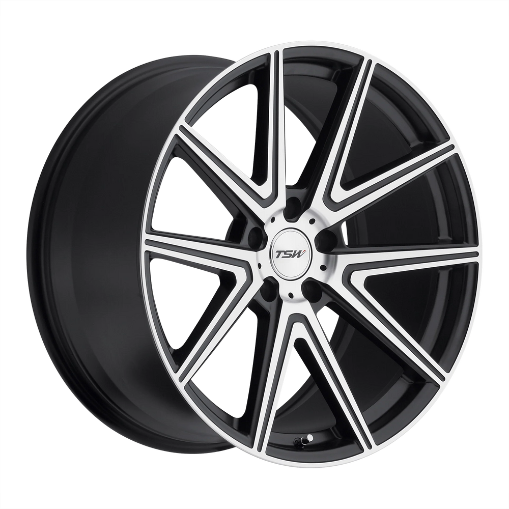 ~(30 lbs. 20X20X11)~ TSW ROUGE 18x9.5 5/112 ET35 CB72.1 GUNMETAL W/MIRROR CUT FACE