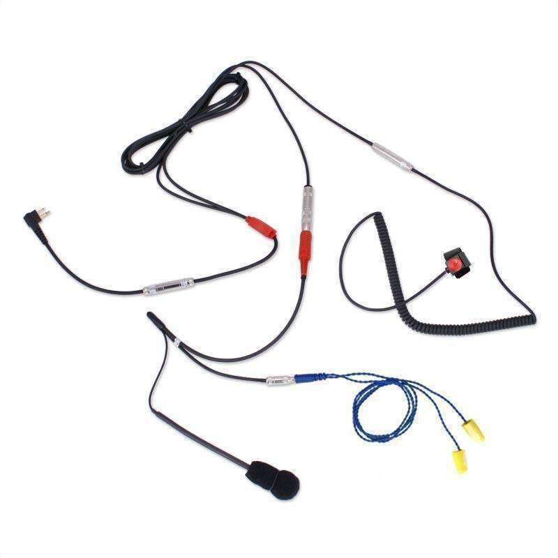 Rugged Radios NASCAR 3C Driver Communication Kit for Rugged Kenwood Motorola Radios Motorola