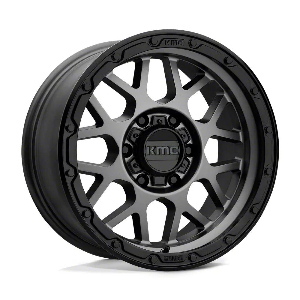 KMC Wheels black auto part