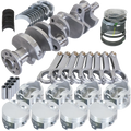 Eagle Chrysler 318 3.310in Crank 6.123in I-Beam Rods -5cc Flat Top 3.910in Pistons Rotating Assembly
