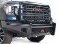 20C SIERRA 2500/3500 BLACK STEEL FRONT BUMPER W/ NO GUARD