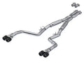 MBRP 17-Up Dodge Challenger 5.7L/6.2L/6.4L Carbon Fiber Quad Tip T304 Catback Exhaust