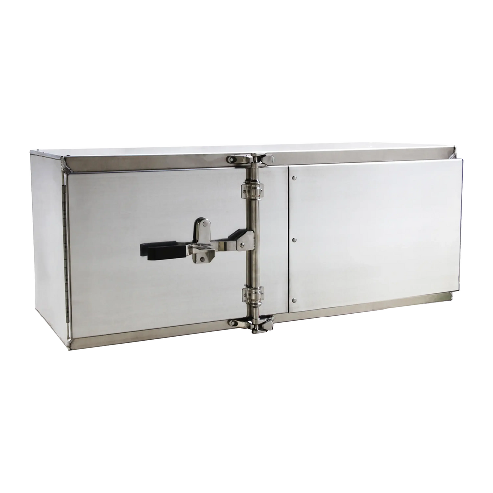 24X24X60 SMOOTH ALUM CAMOVER LATCH UNDERBODY TOOLBOX