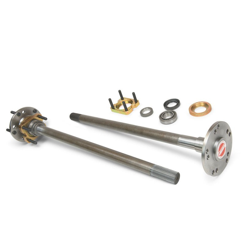 ~(50 lbs. 36X8X6)~ Axle Shaft Assembly Kit Rear D44 35 Spline RH and LH 5 on 5.5 Bearings/ABS/Retainers/Studs Installed 2007-2018 JK Non-Rubicon