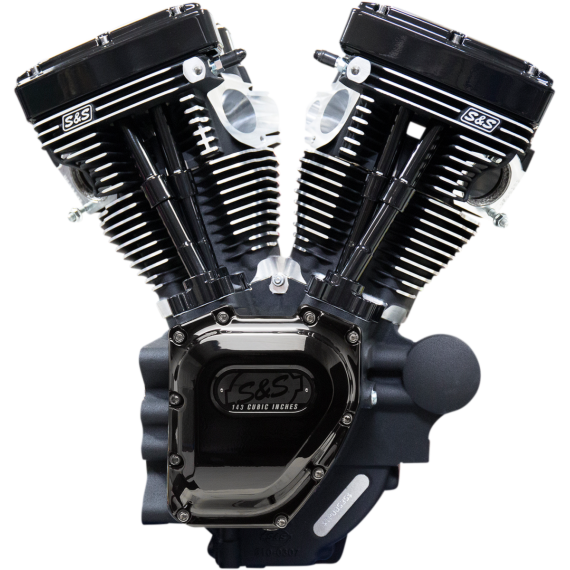 S&S Cycle 07-16 Touring Models T143 Black Edition Longblock Engine - 635 GPE Cams