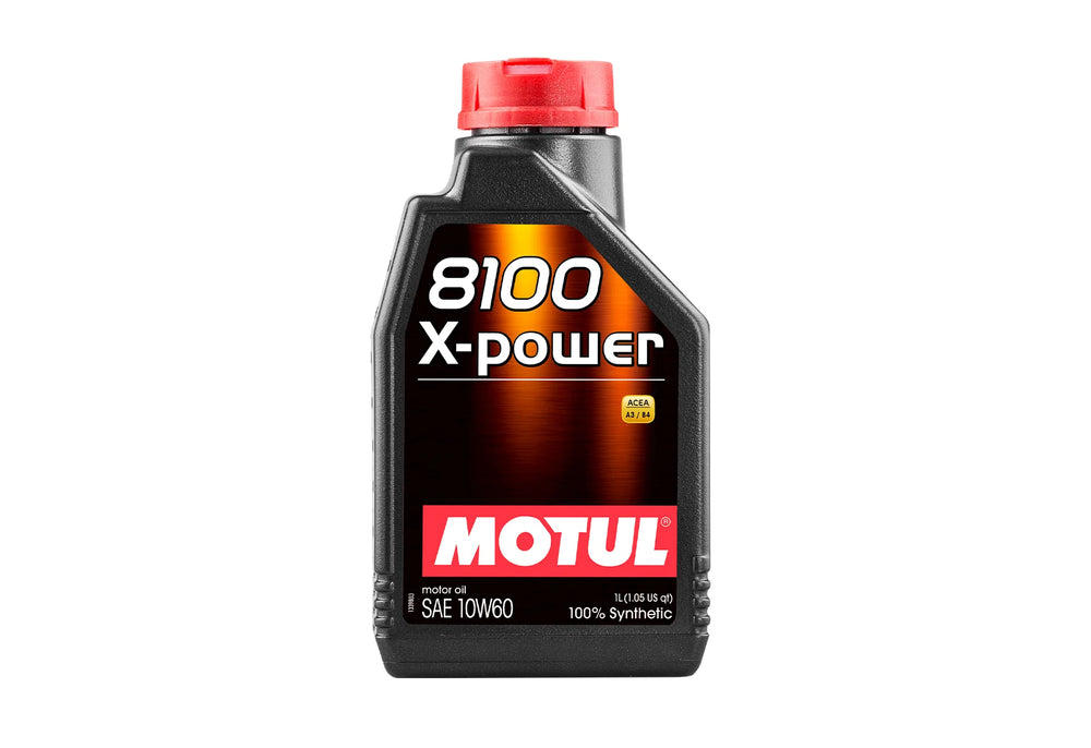 Motul 60L Synthetic Engine Oil 8100 10W60 X-POWER - ACEA A3/B4 API SM