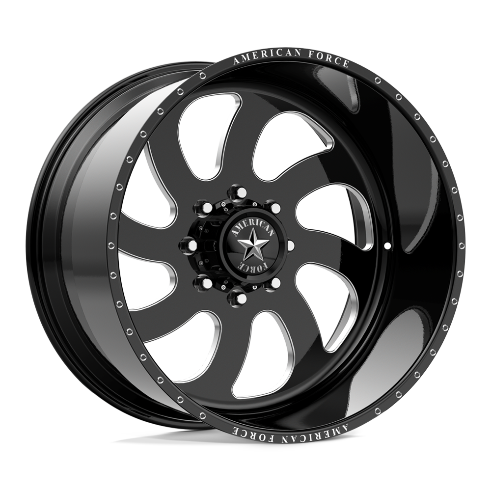 AW76 26X16 8X180 G-BLK MACH -101MM