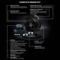 R1 Concepts Disc Brake Kit Fits Ford Taurus