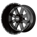 MO962 18x12 8x170.00 GLOSS BLACK W/ MILLED ACCENTS (44 mm)