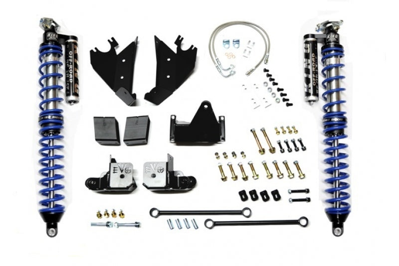 EVO Manufacturing black coilovers