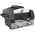 GRIDDLE ESSENTIALS PORTABLE PIZZA OVEN W/15IN CORDIERITE STONE