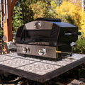 GRIDDLE ESSENTIALS PORTABLE PIZZA OVEN W/15IN CORDIERITE STONE