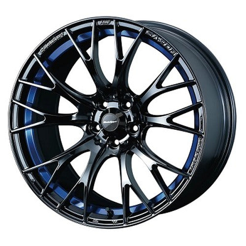 WedsSport SA-20R 18 X 7.5 45 5-100 BLC-II (Blue Light Chrome II)