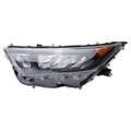 CAPA TY RAV4 1921 HEADLIGHT ASSY LE MDL JPN BLT BLK BEZEL W/O ADAPTIVE HEADLAMPS LH