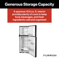 10.6 CUFT 12V FRIDGE 2 DOOR SS
