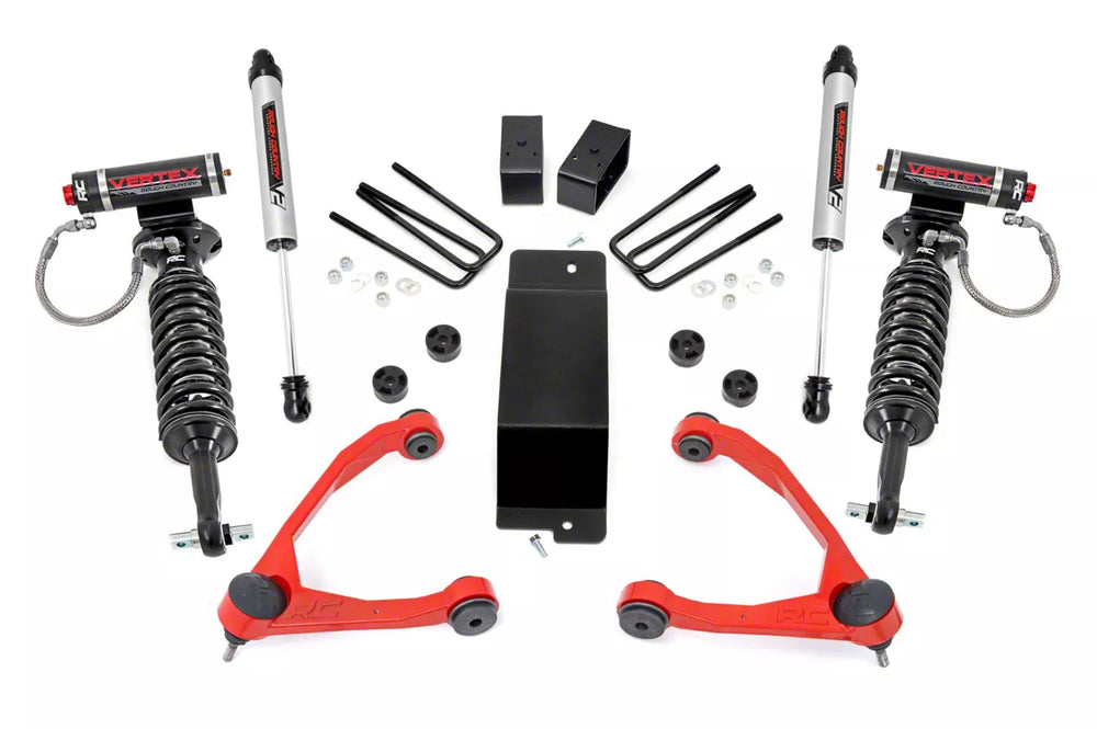 3.5 Inch Lift Kit Forged UCA Vertex/V2 Chevy/GMC 1500 (07-16)