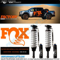 Fox 2009 F-150 2.5 Factory Series 5.45in. Remote Res. Coilover Shock w/DSC Adj. - Black/Zinc