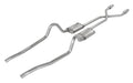 ~(60 lbs. 60X14X14)~ 1975-76 MOPAR A-Body 2.5IN Crossmember Back w/ Xpipe Exhaust System SP