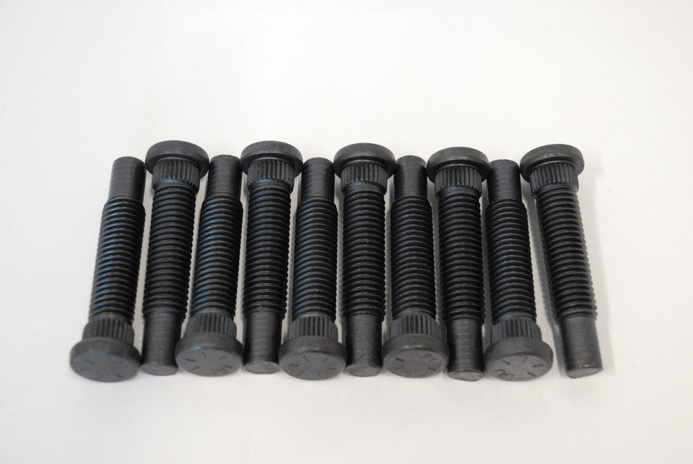 5/8in-11 x 2.5in Wheel Stud Kit .685in Knurl-10