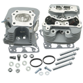 S&S Cycle 08-16 Touring Super Stock 89cc Cylinder Head Kit - Silver